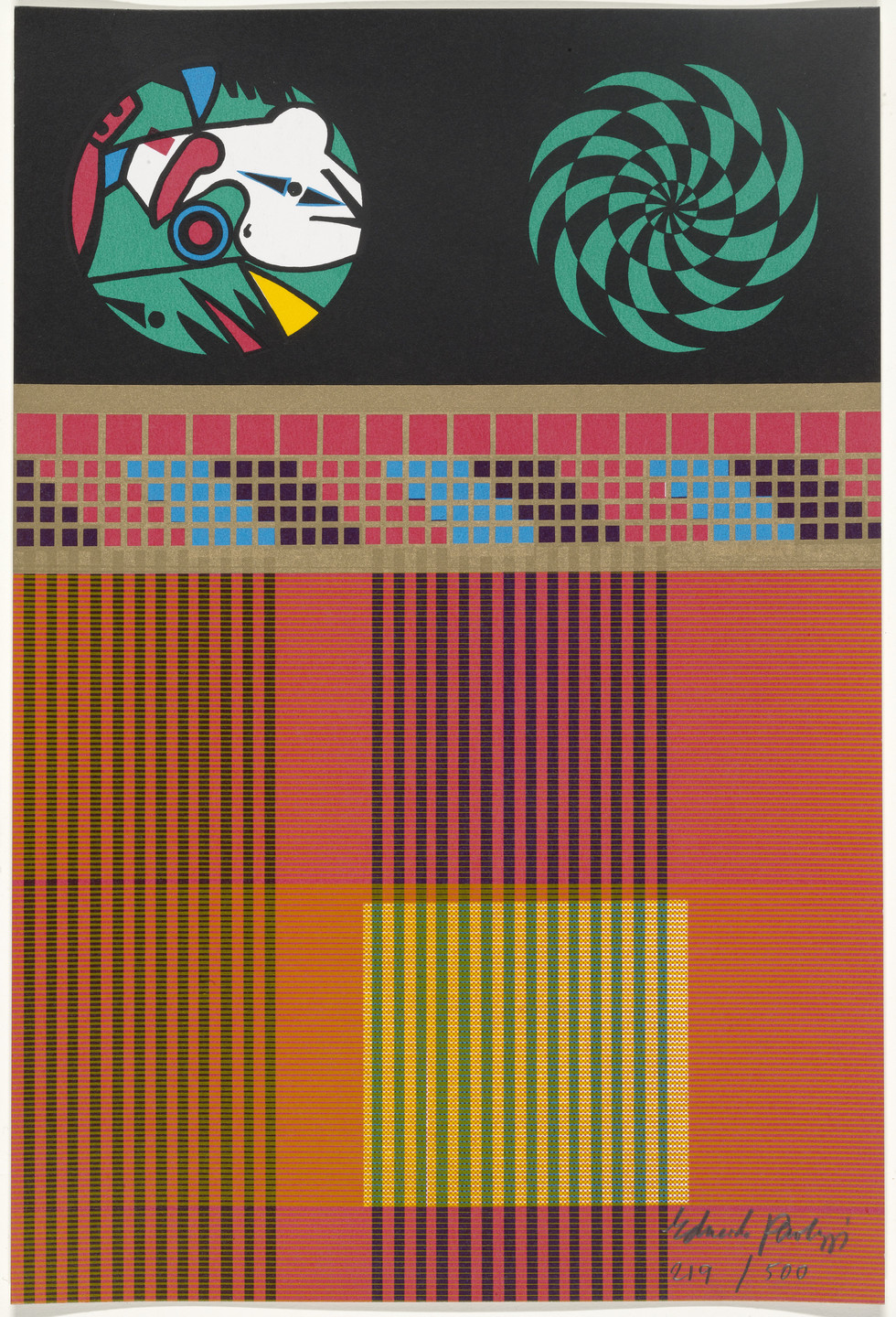 Eduardo Paolozzi. Memory Core Units from Moonstrips Empire News. 1967