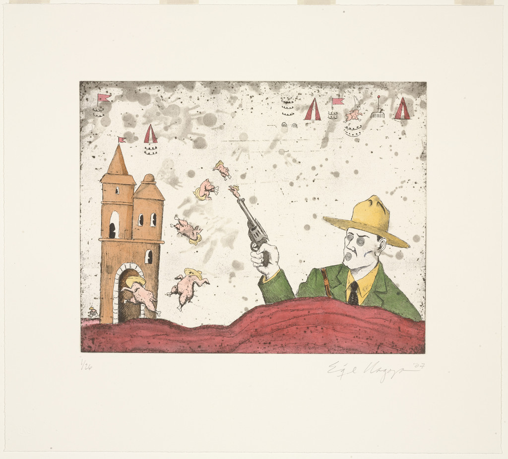 Border Patrol on Acid, Enrique Chagoya, 2007