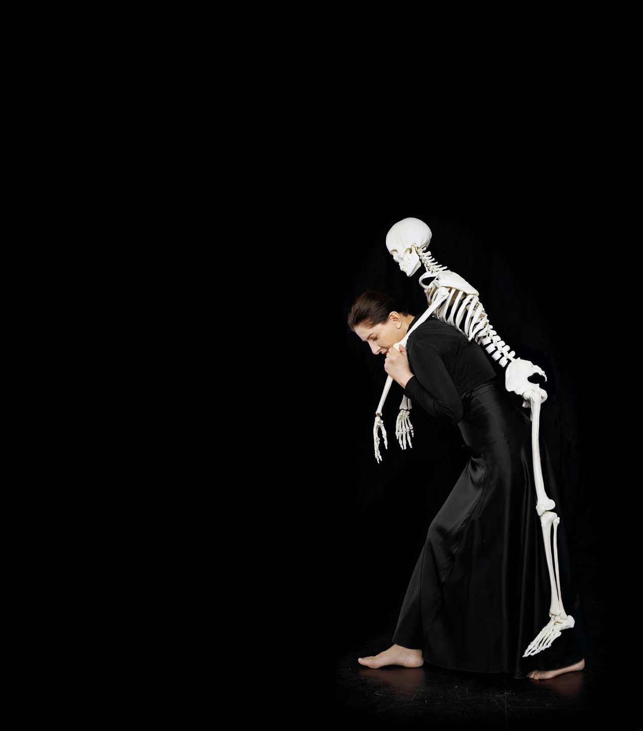 Marina Abramović. Carrying the Skeleton. 2008