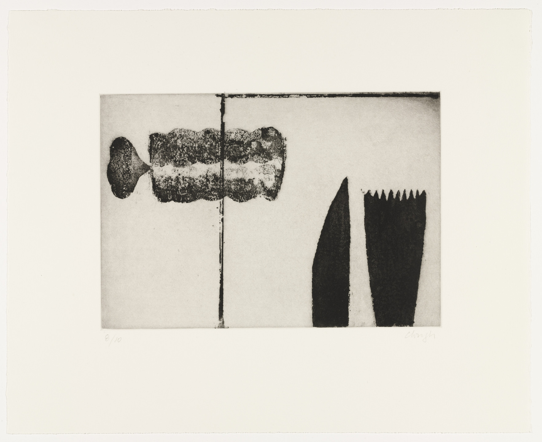 Prunella Clough. Shadow Play 6 from the series Shadow Play. (1991)