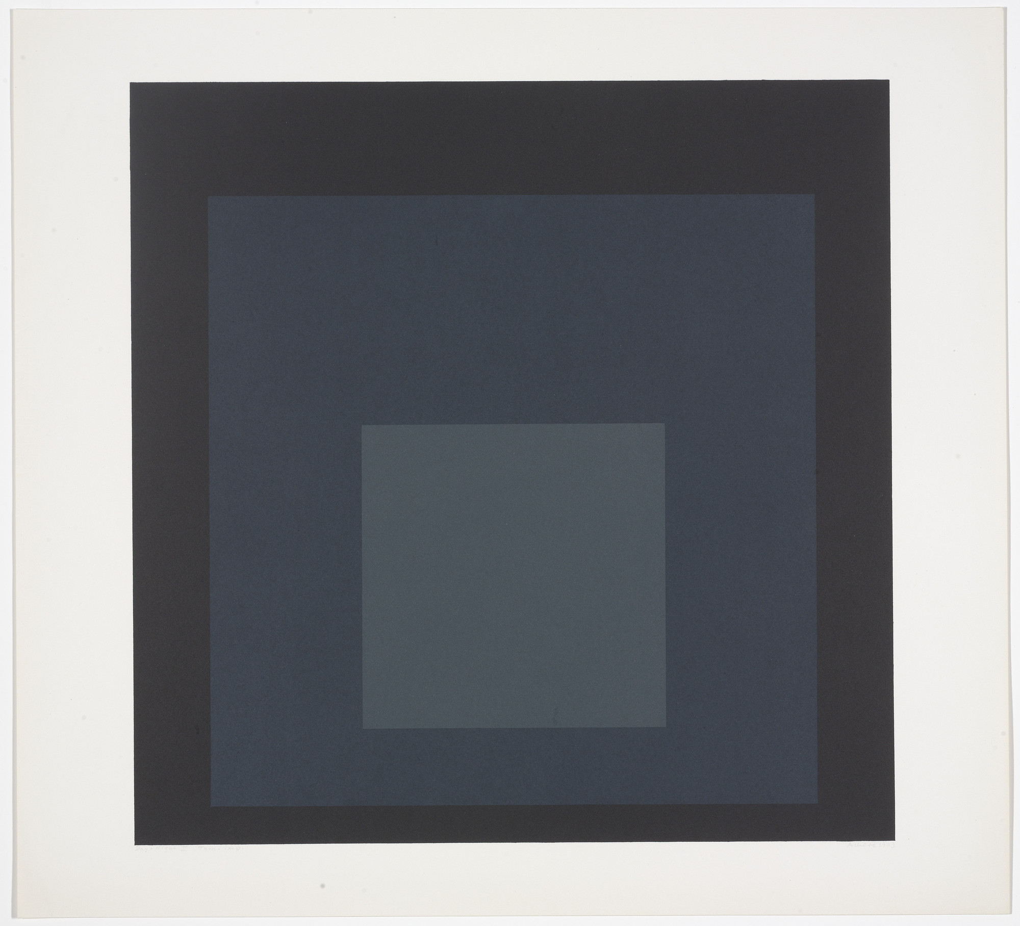 Josef Albers. Day + Night II from Day and Night: Homage to the Square