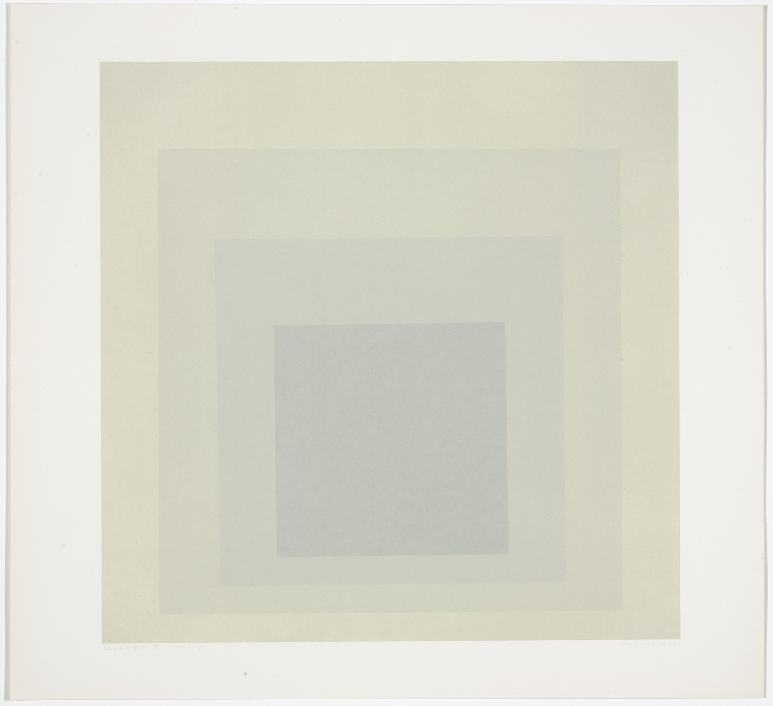 Josef Albers. Day + Night III from Day and Night: Homage to the Square. 1963