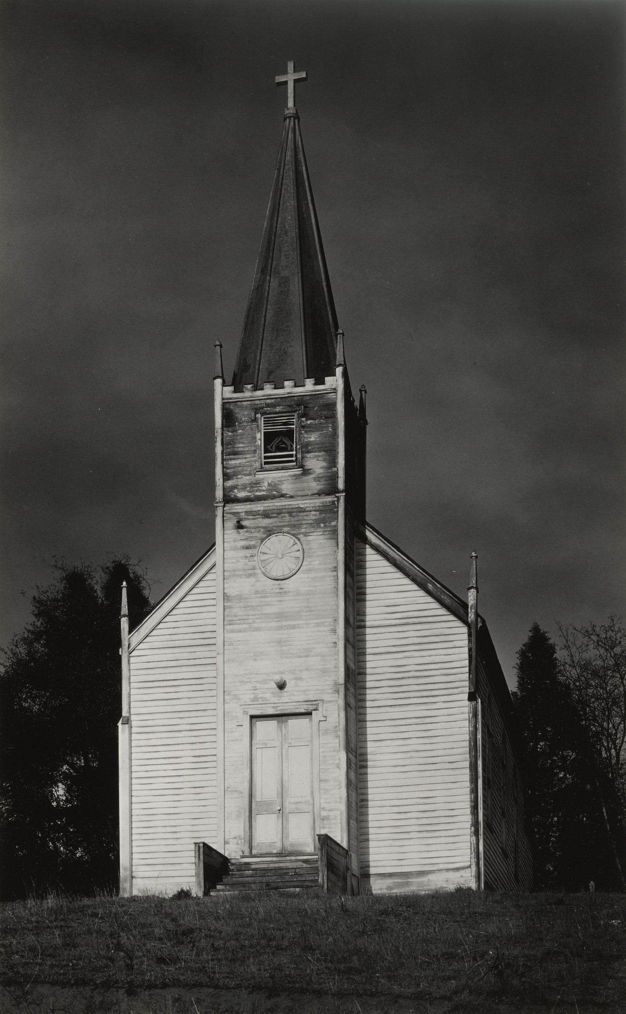 Ansel Adams. Church, Mariposa, California