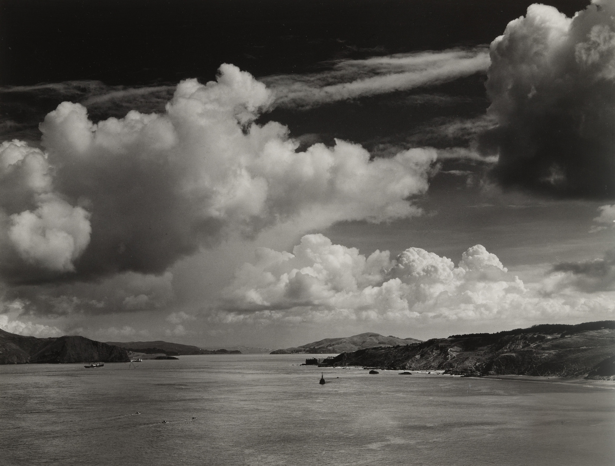 Ansel Adams. The Golden Gate, San Francisco