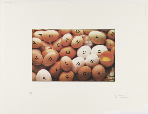 Visual Poem (Poema visual), plate 27 from an untitled series