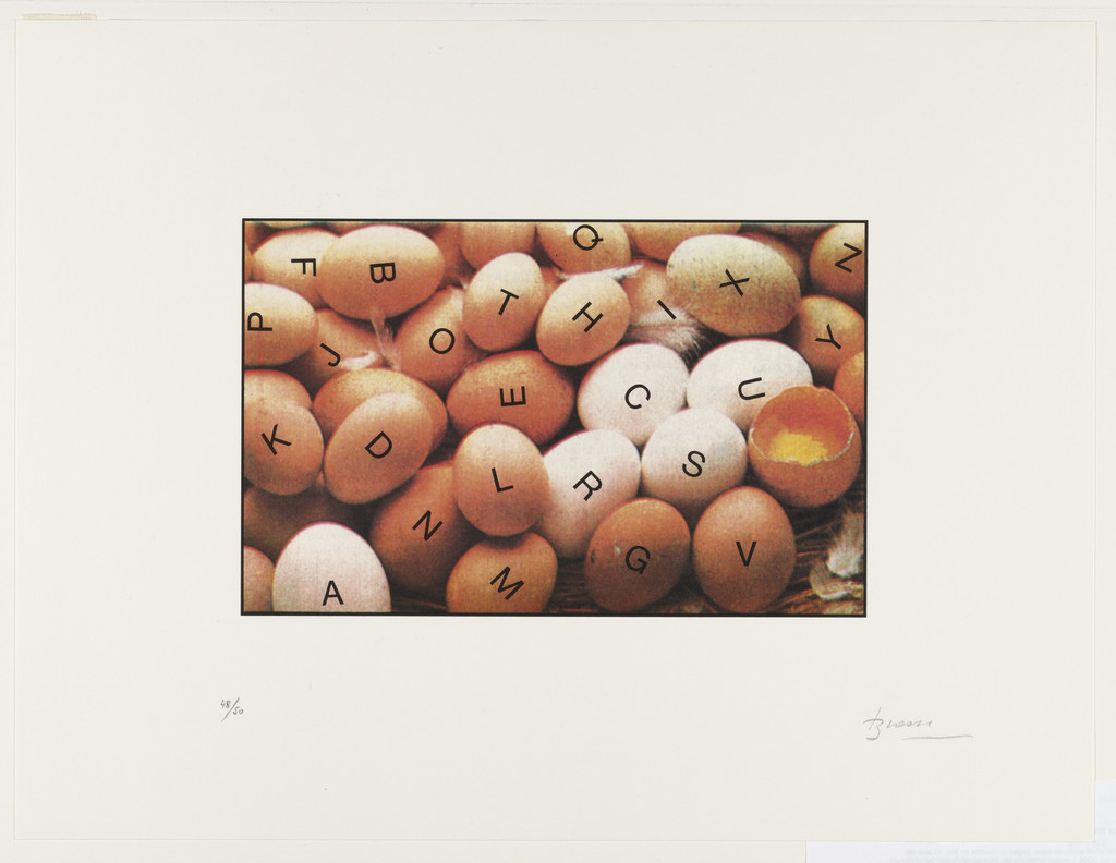 Visual Poem (Poema visual), plate 27 from an untitled series