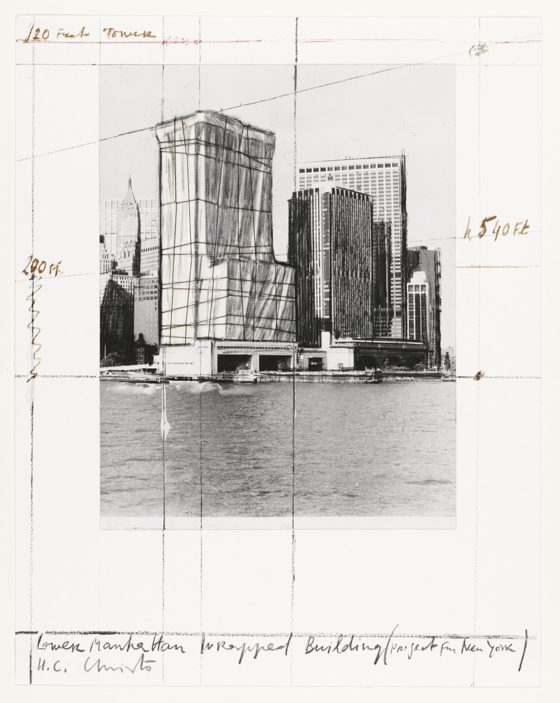 Lower Manhattan Wrapped Building, Project for New York from the portfolio Five Urban Projects