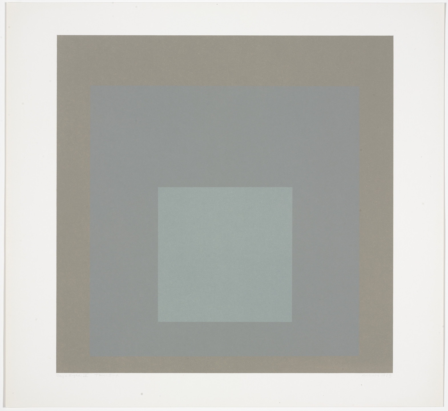 Josef Albers. Day + Night IX from Day and Night: Homage to the Square. 1963