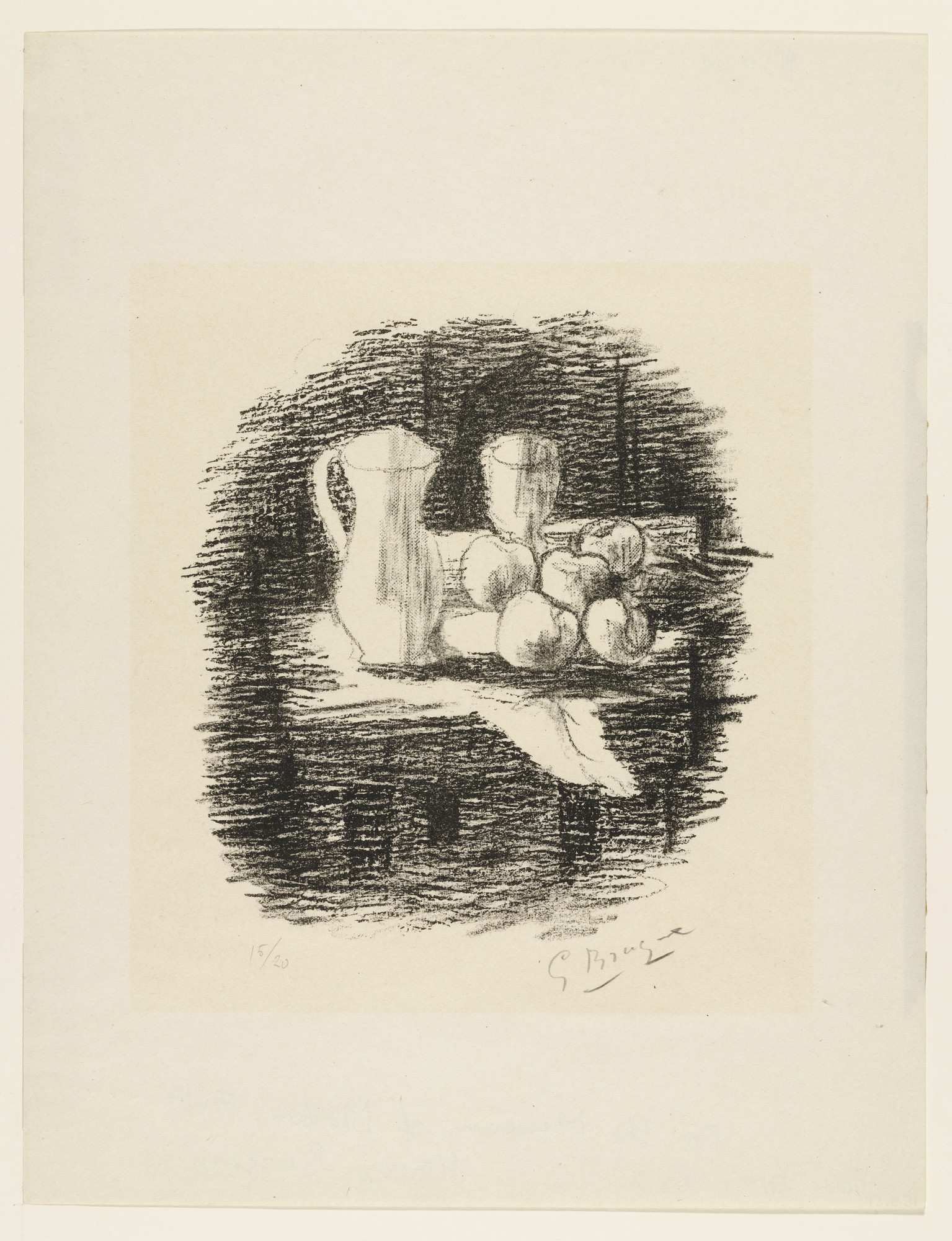 Georges Braque. Still Life ( Nature morte )
