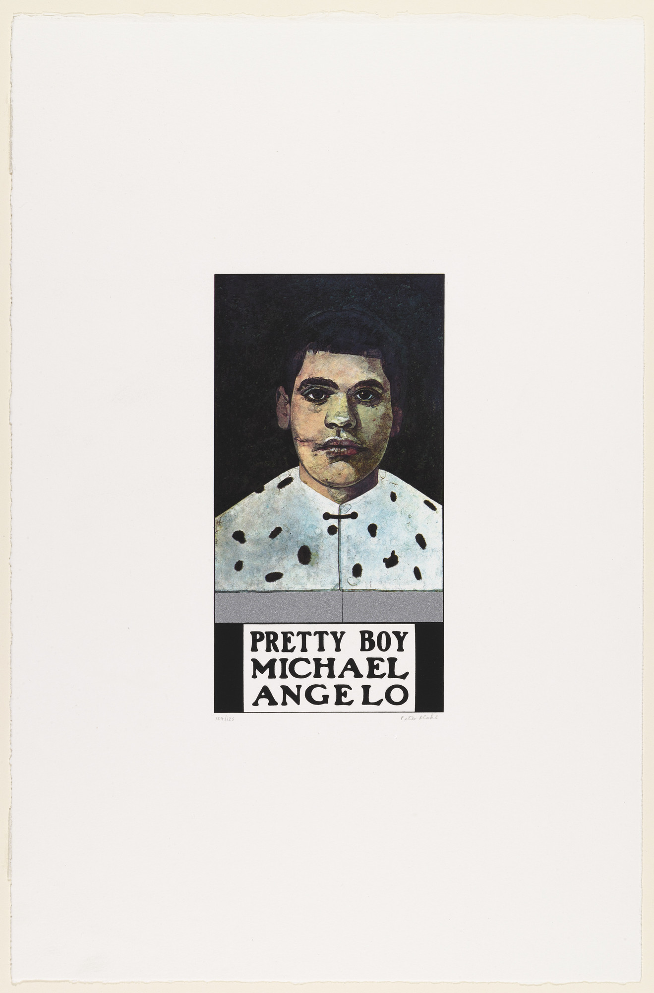 Peter Blake. Pretty Boy Michaelangelo