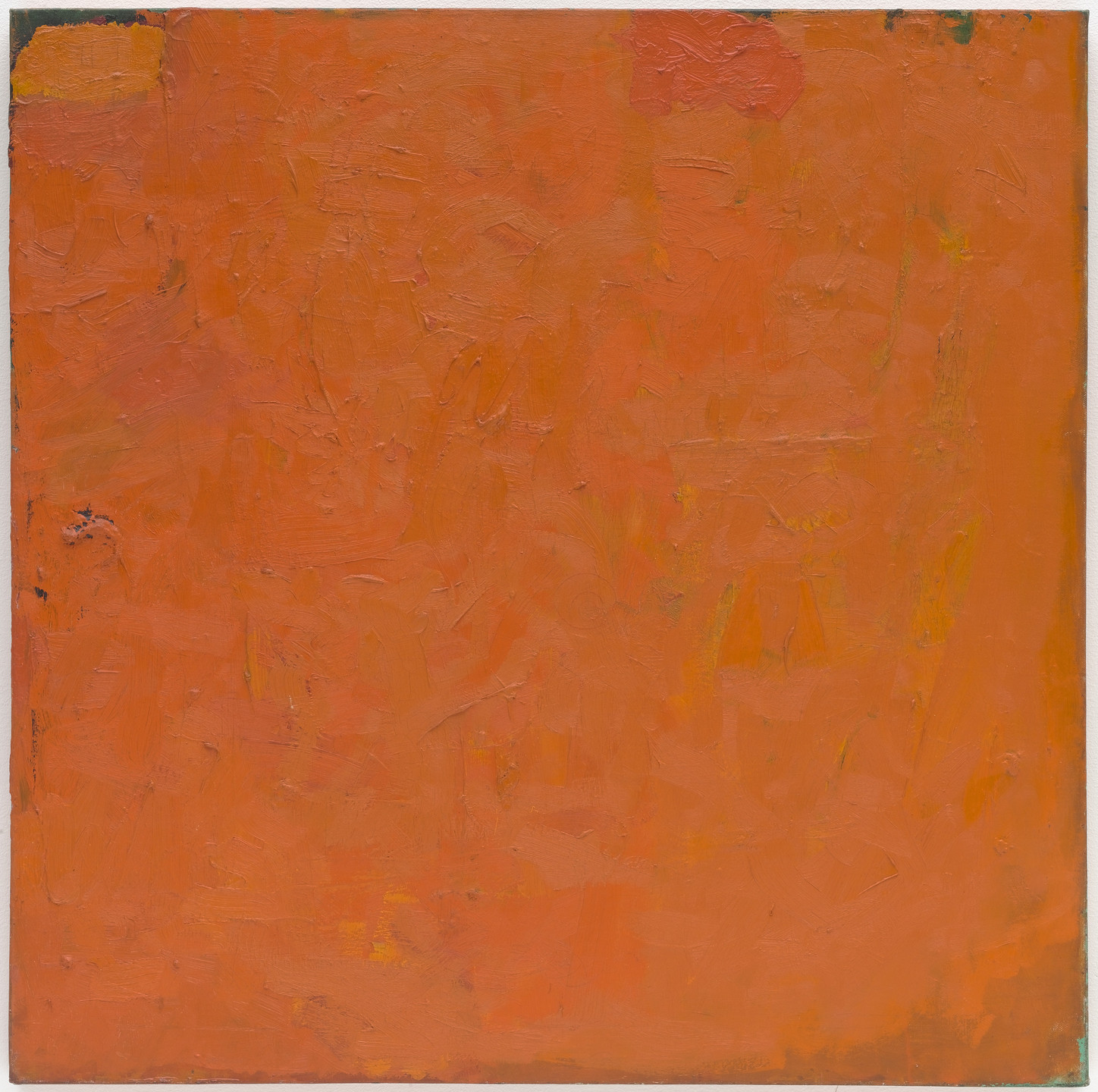 Robert Ryman. Untitled (Orange Painting). 1955 and 1959