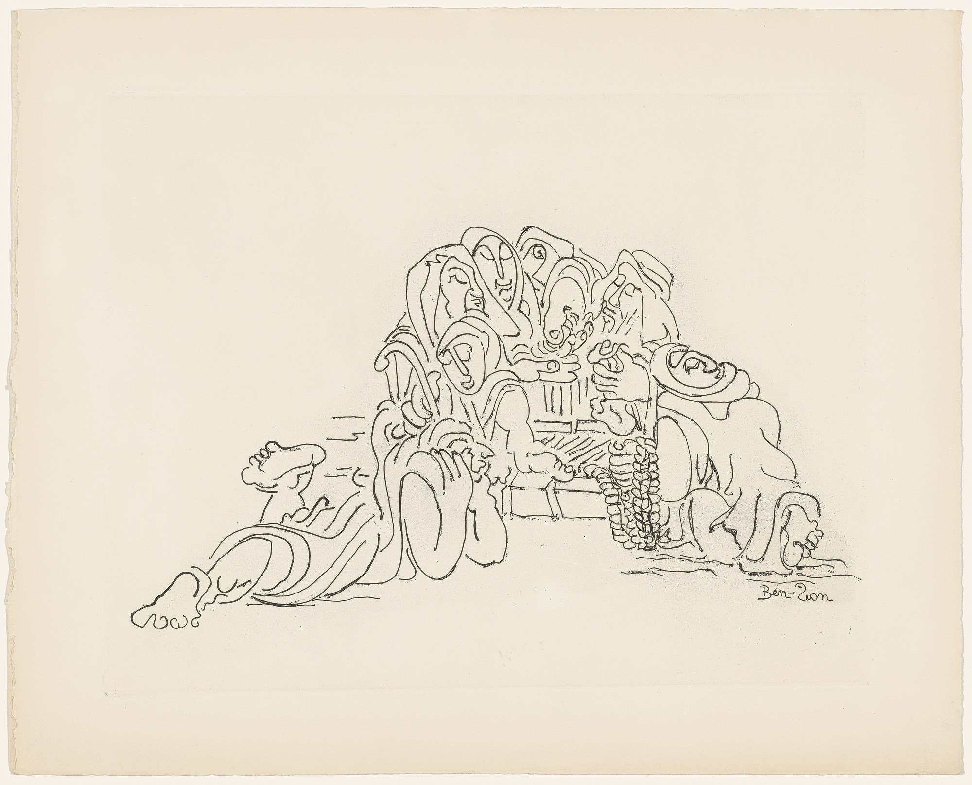 Ben-Zion. Untitled from Biblical Themes