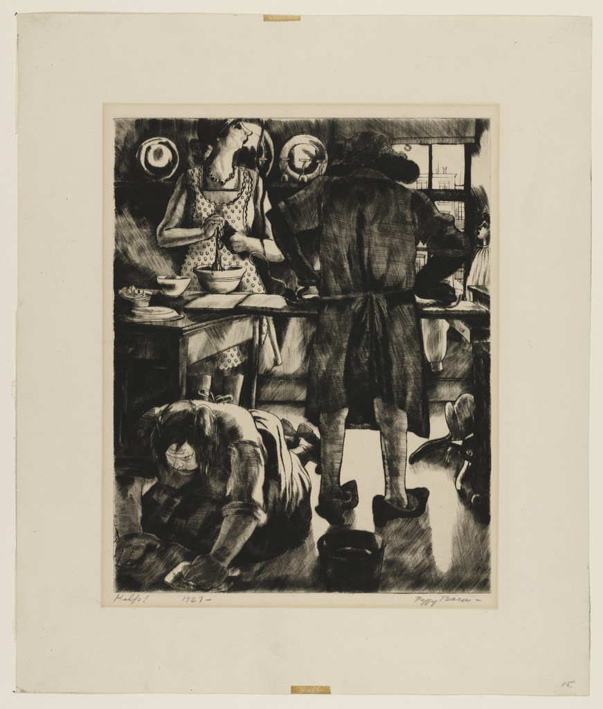 Help!, Peggy Bacon, 1927