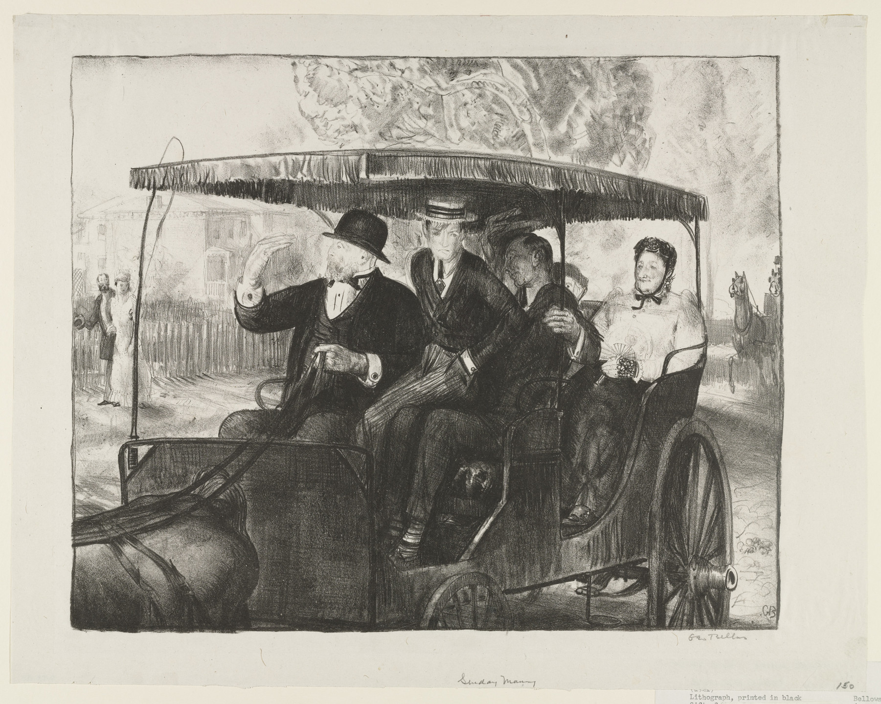 George Bellows. Sunday, 1987. 1921