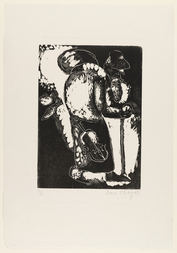 Beggar with Violin