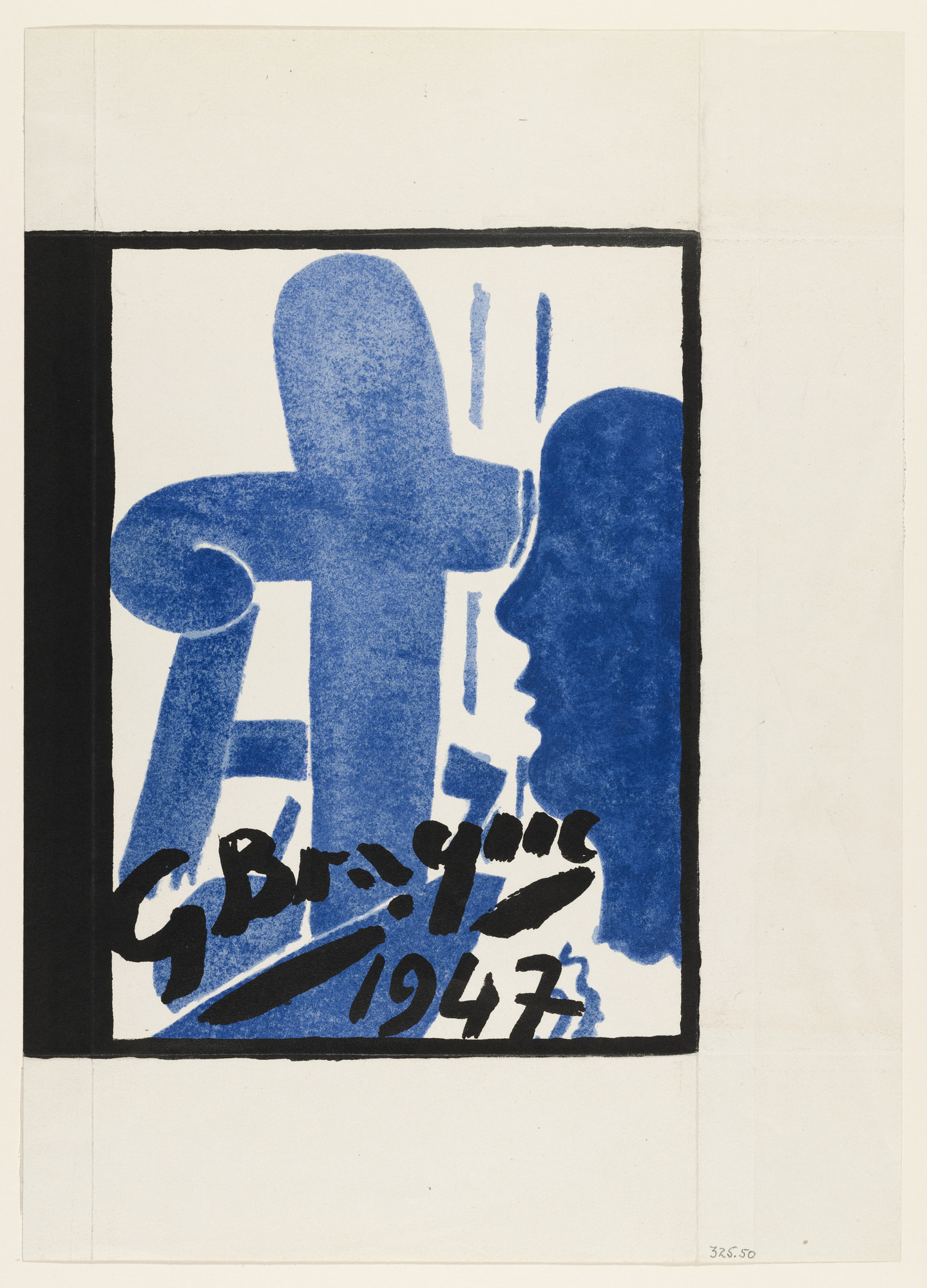 Georges Braque. Cover from Braque le patron