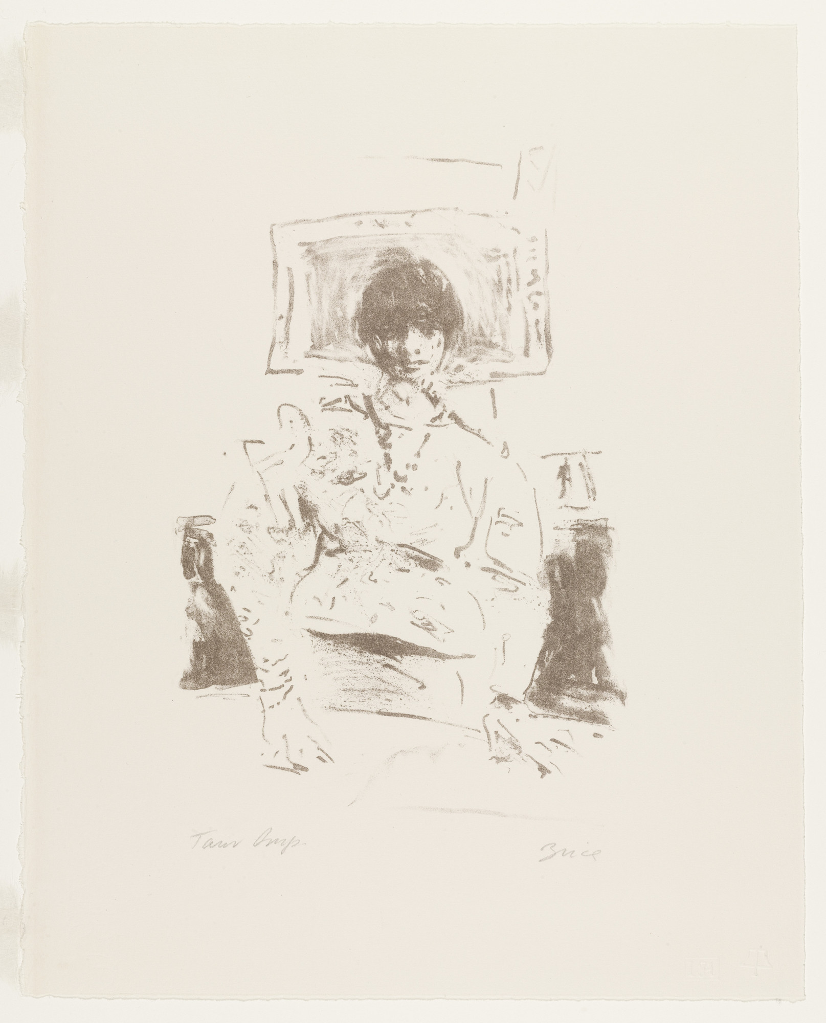 William Brice. Young Woman