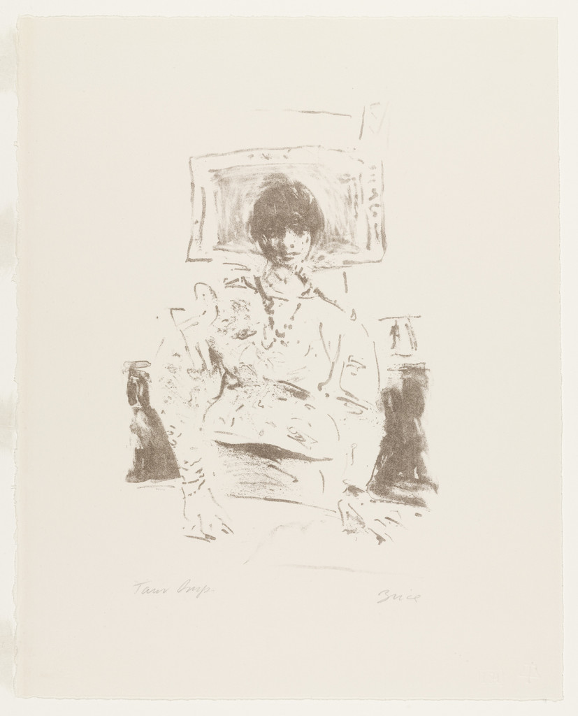 Young Woman, William Brice, 1962