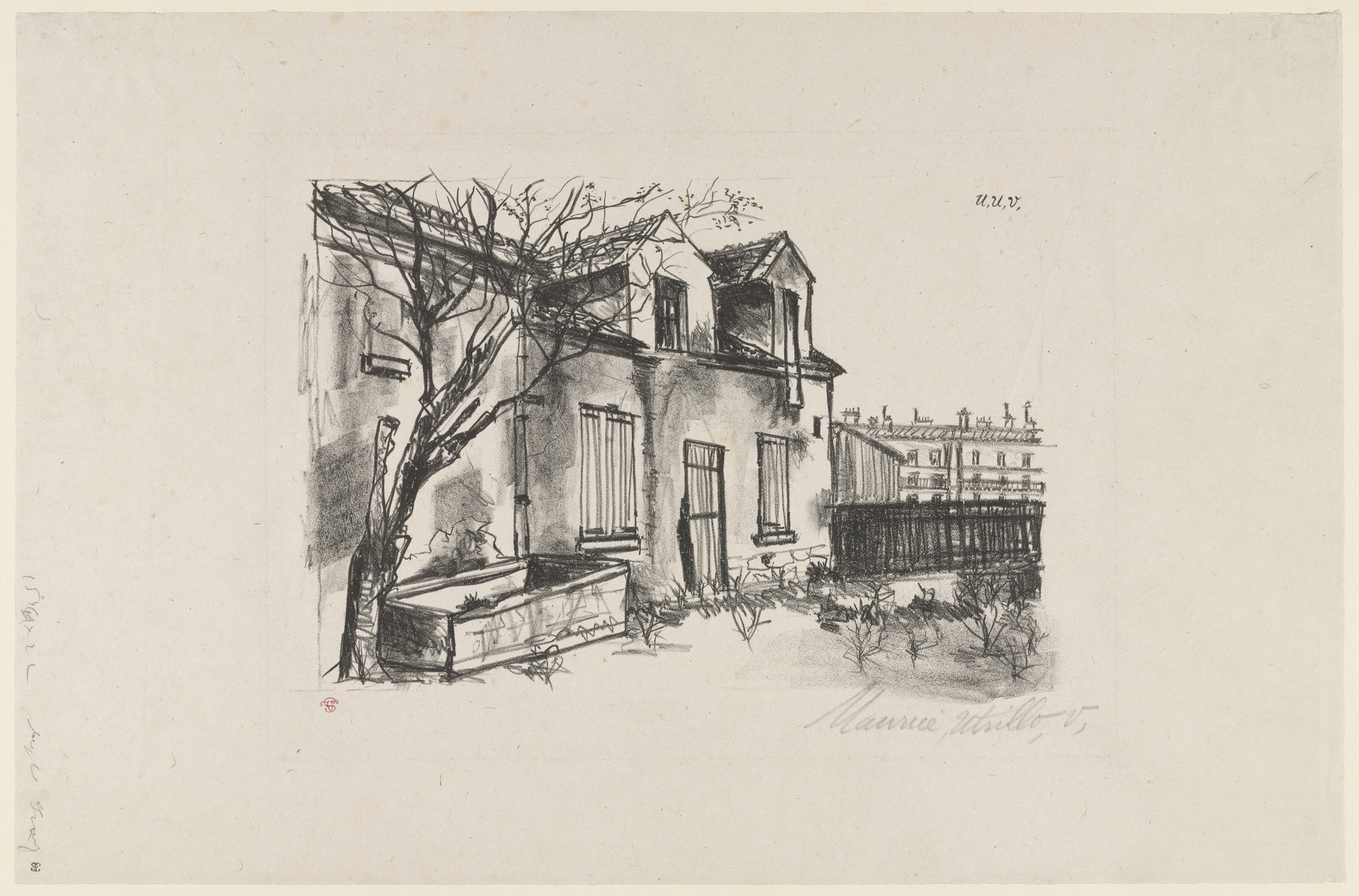 Photo De Maurice Utrillo - Document Neuf