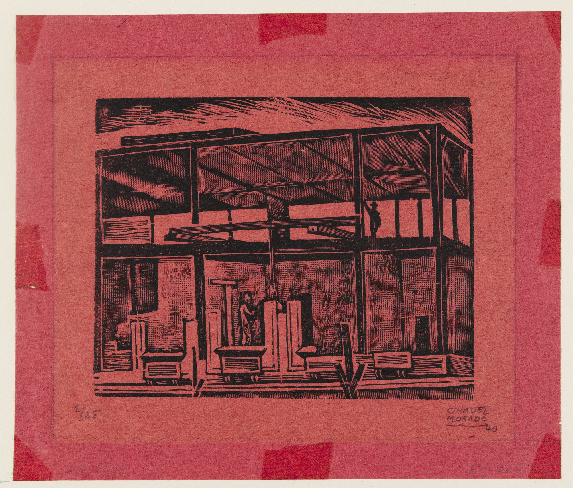 José Chávez Morado. Construction