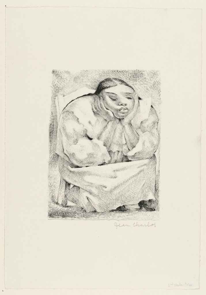 Luz Seated (to the right)