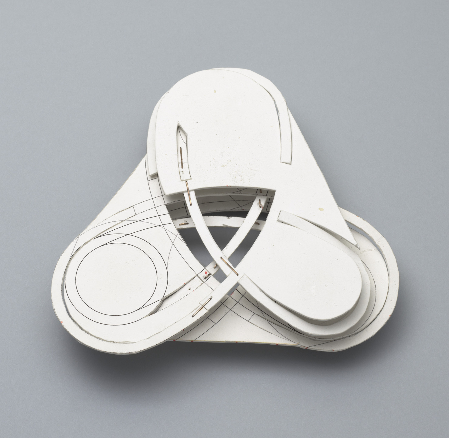 Ben van Berkel, Caroline Bos. Mercedes-Benz Museum, Stuttgart, Germany (Study model). 2001-2006