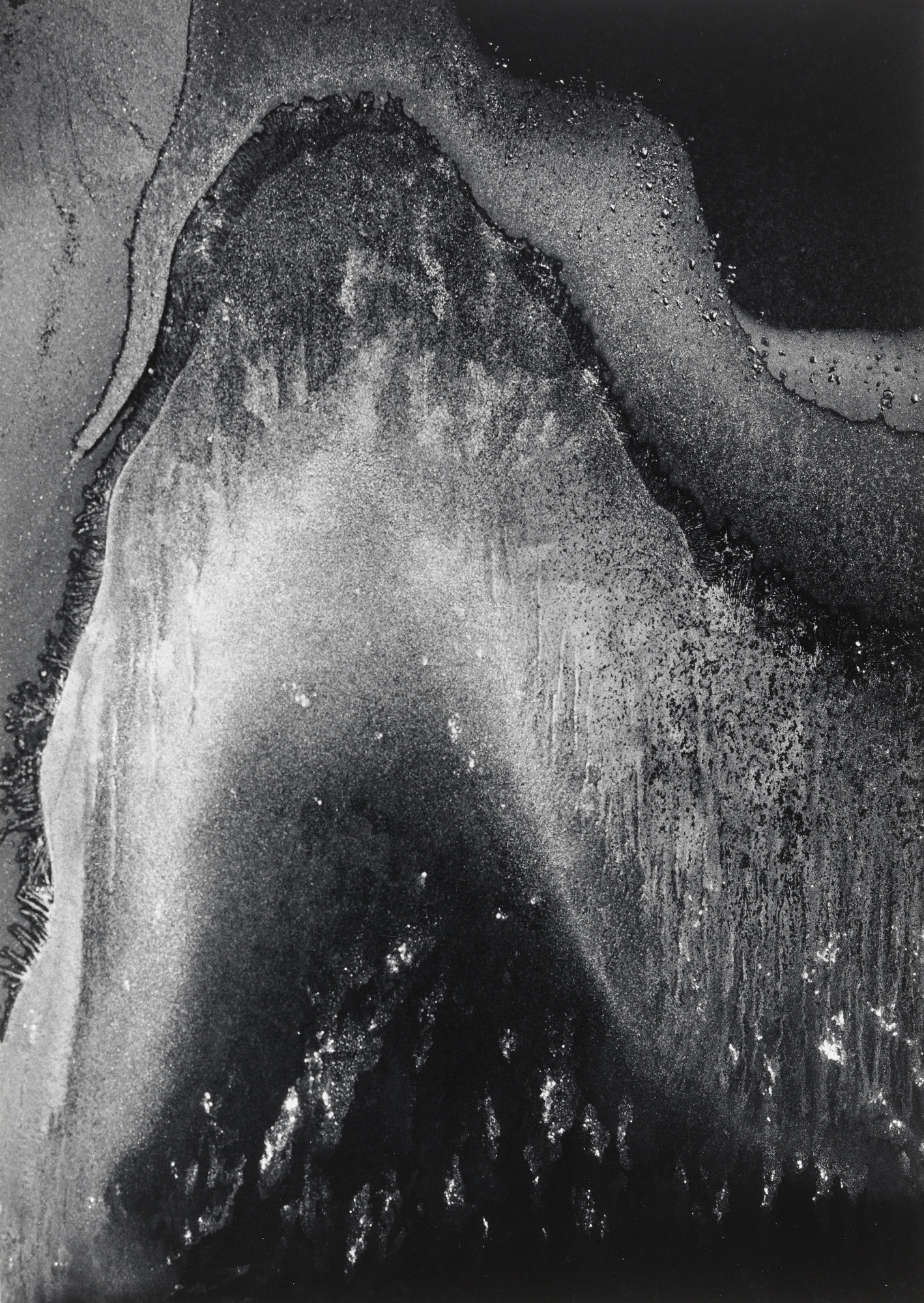 Minor White. Frost Forms: Sound of One Hand