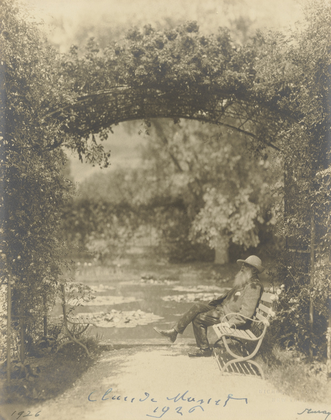 Nickolas Muray. Claude Monet. 1926