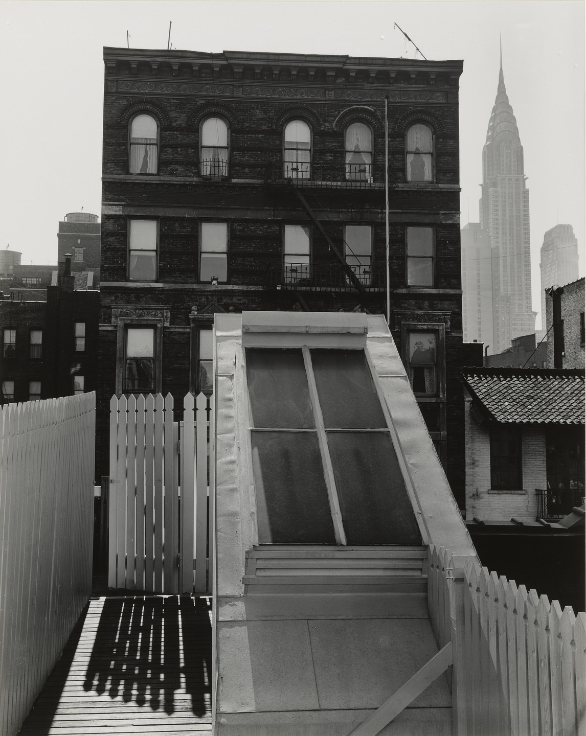 Brett Weston. Skylight, Midtown. 1947