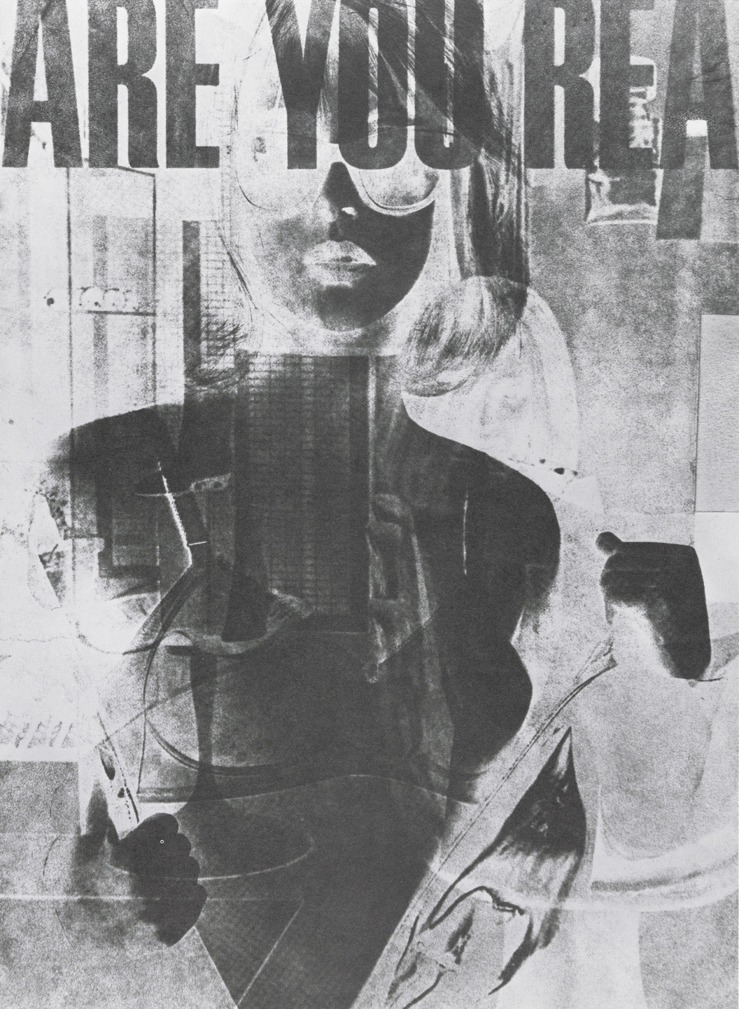 Robert Heinecken. Are You Rea #1. 1964-68