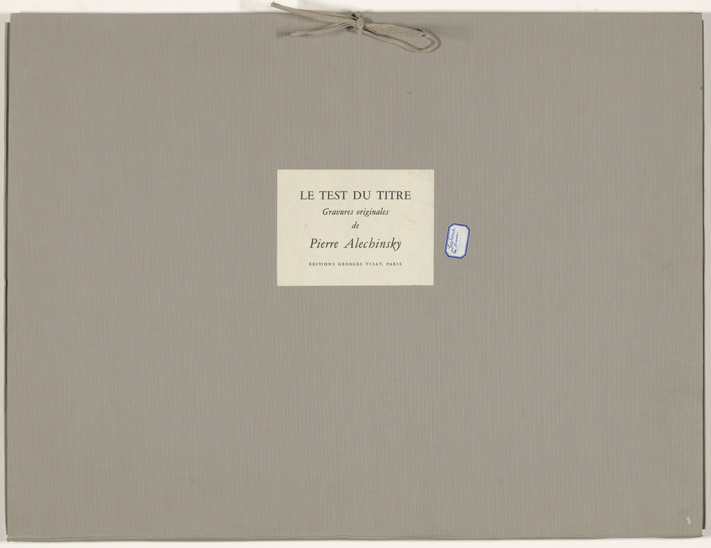 The Test of the Title (Le Test du titre)