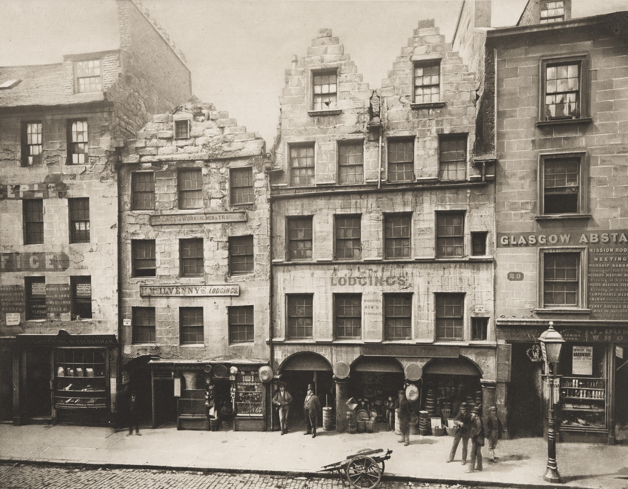 Thomas Annan. Old Buildings in High Street
