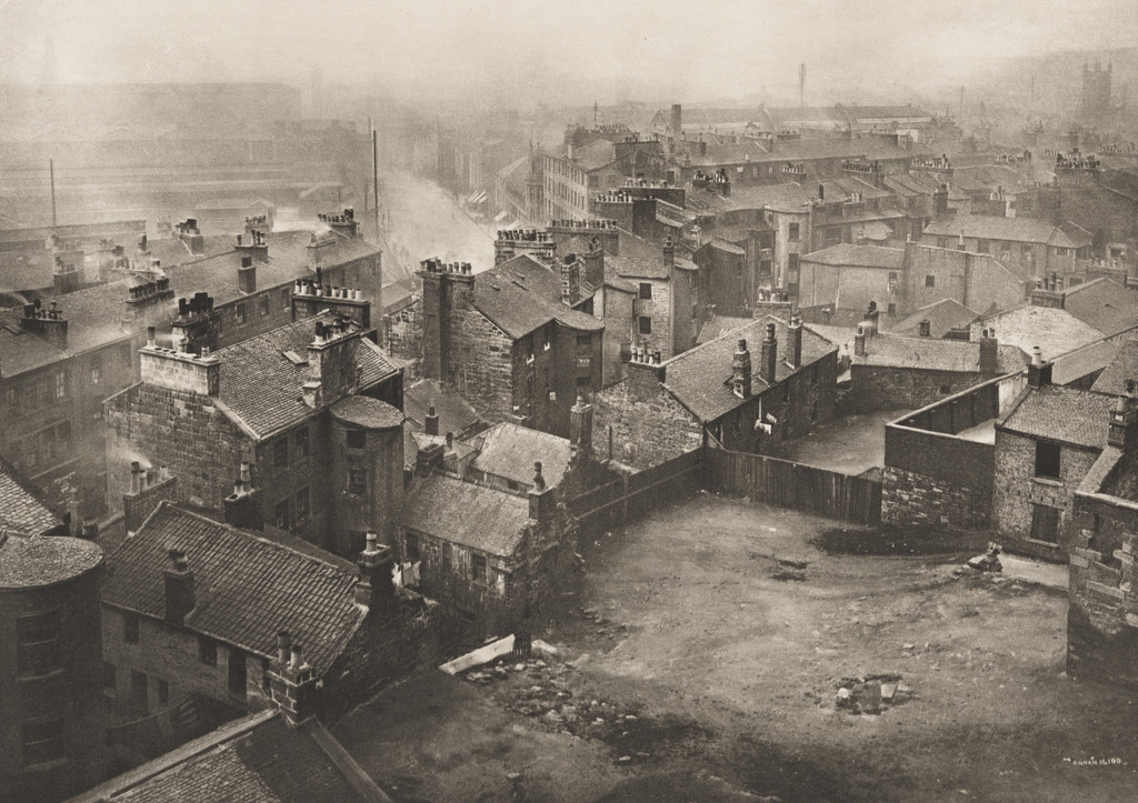 Old Houses at Corner of George Street and High Street
