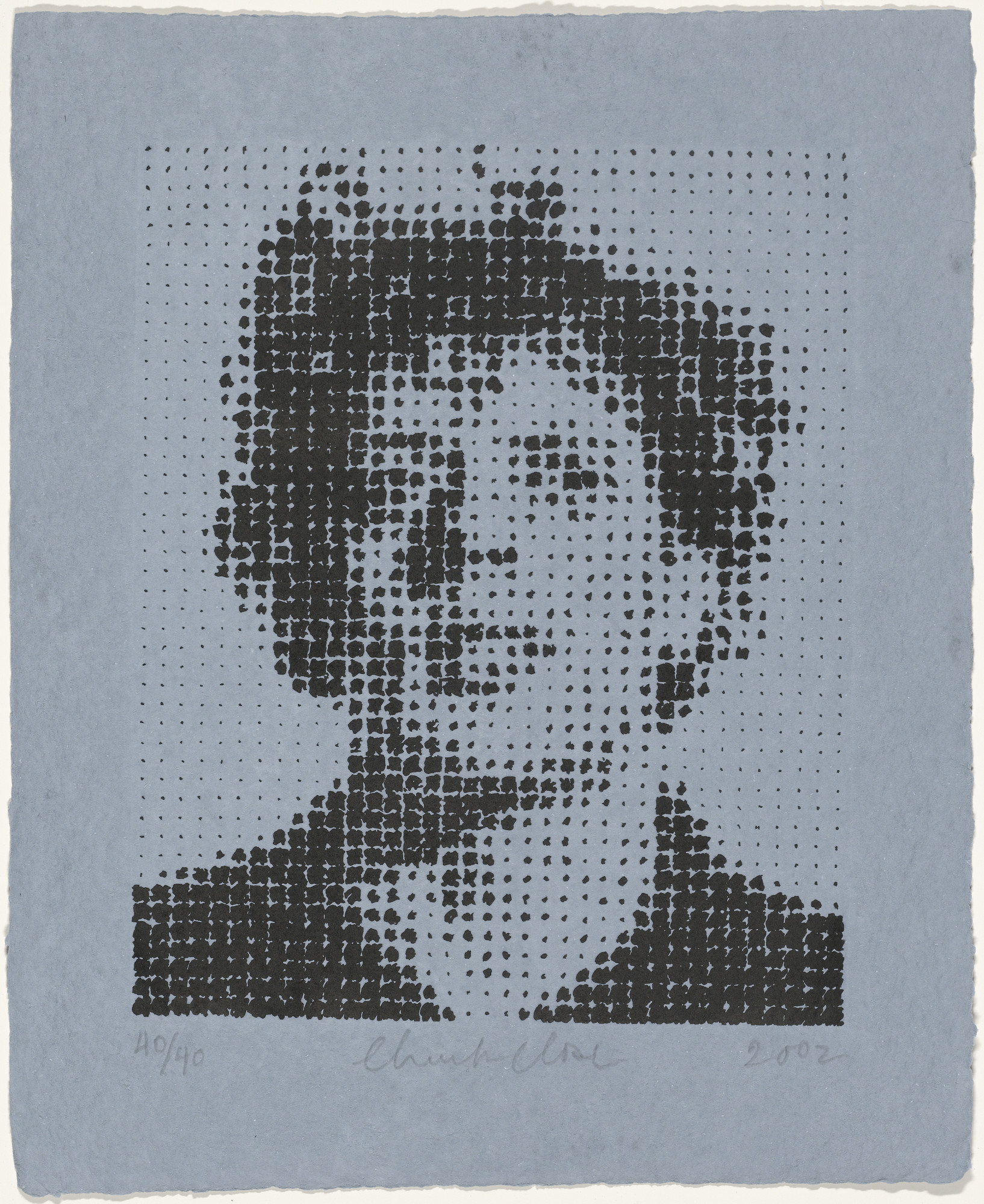 Chuck Close. Phil Gray