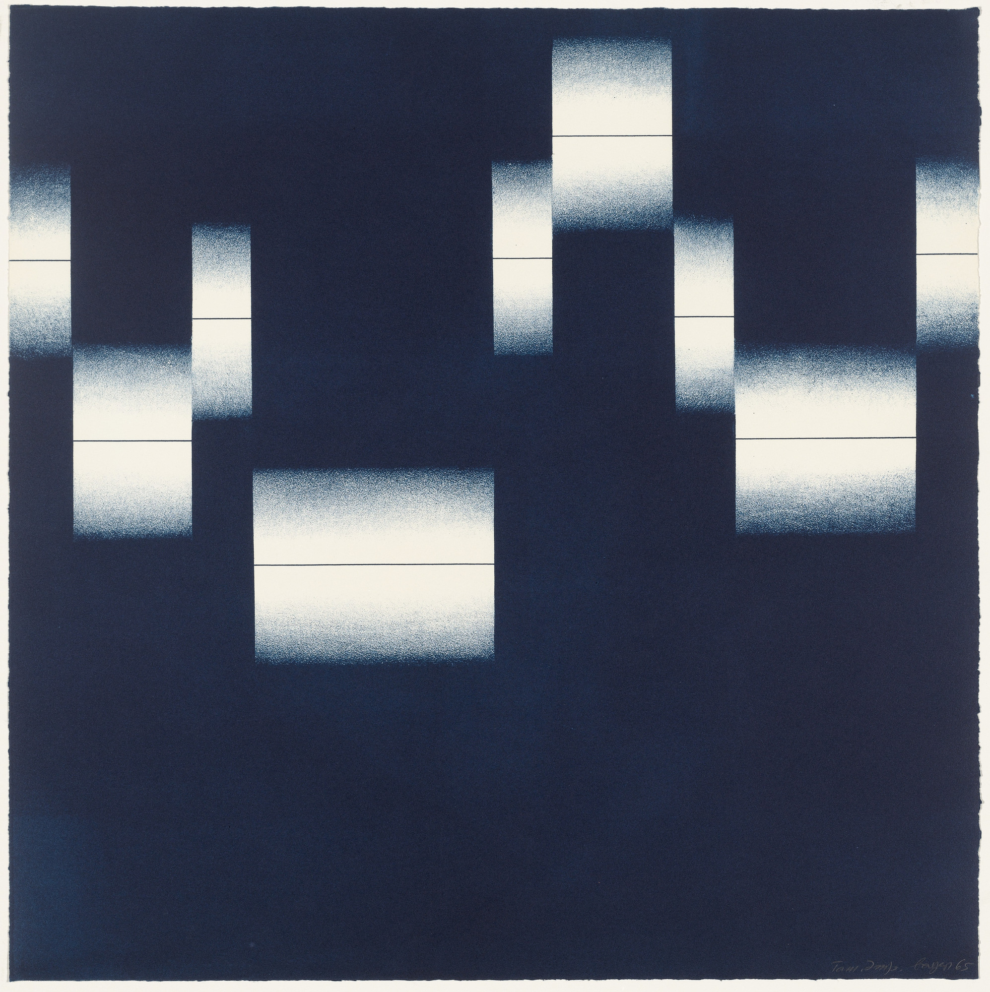 Herbert Bayer. Untitled from Eight Monochromes