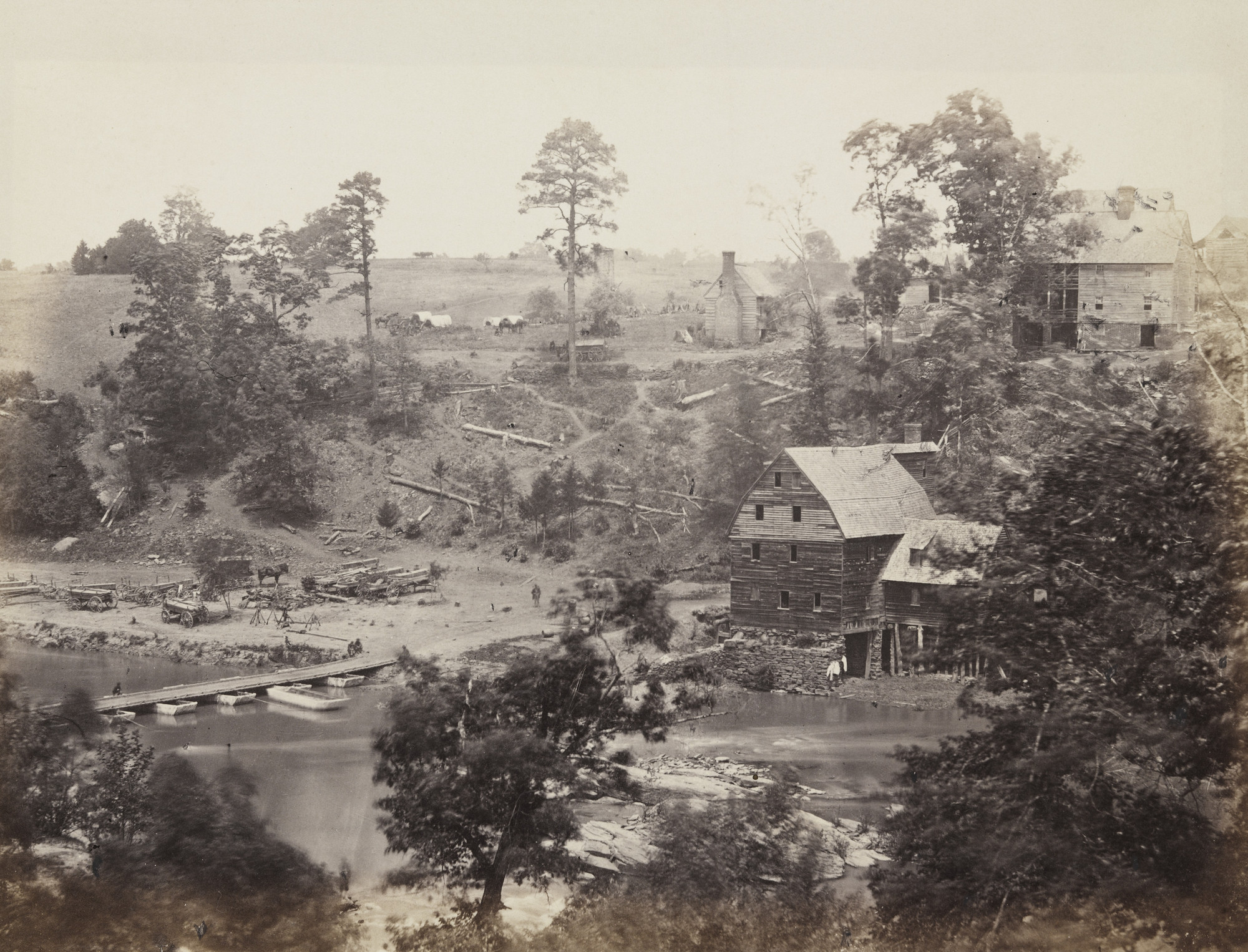 Alexander Gardner. Juridents of the War (Jericho Mills, North Anna, VA)