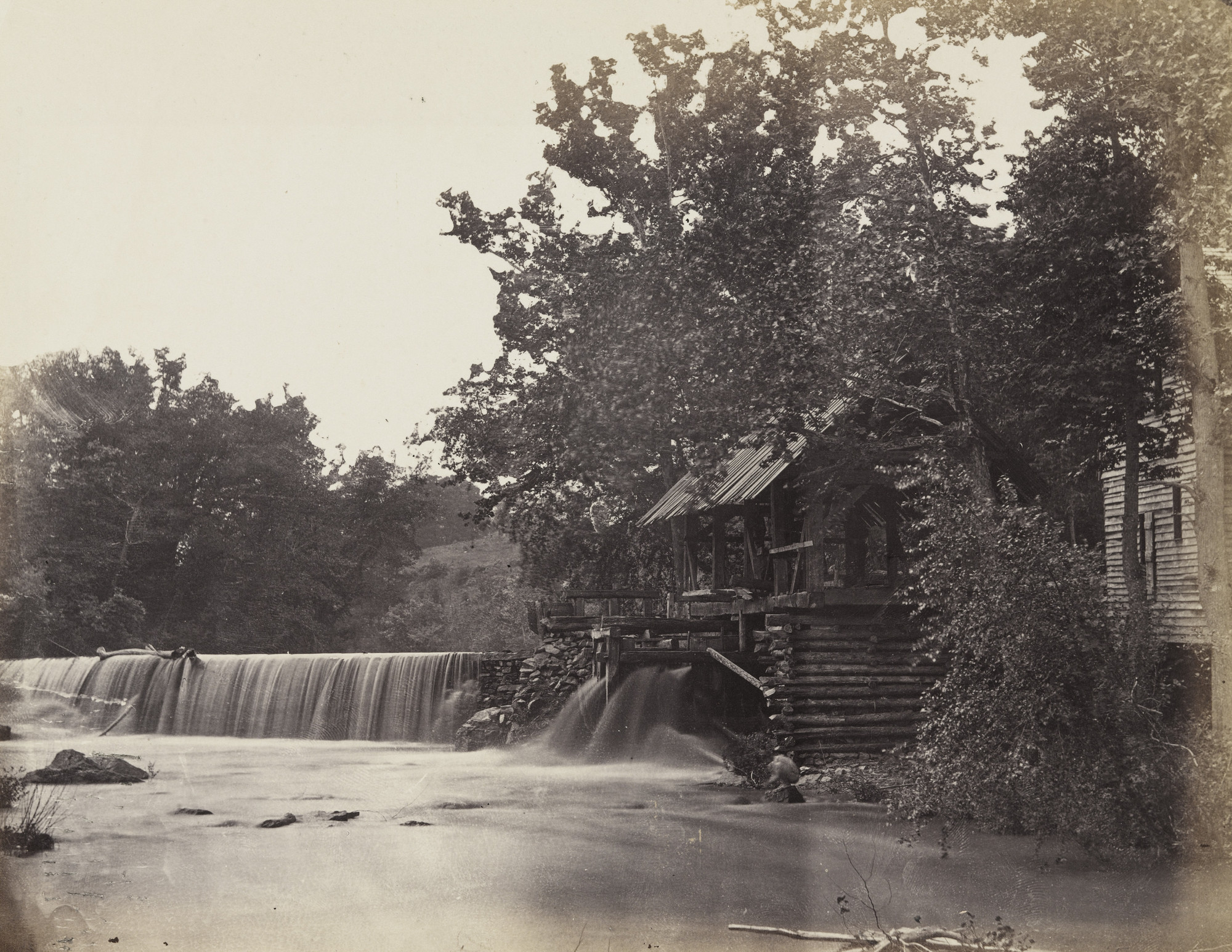 Alexander Gardner. Quarles' Mill, North Anna, Virginia