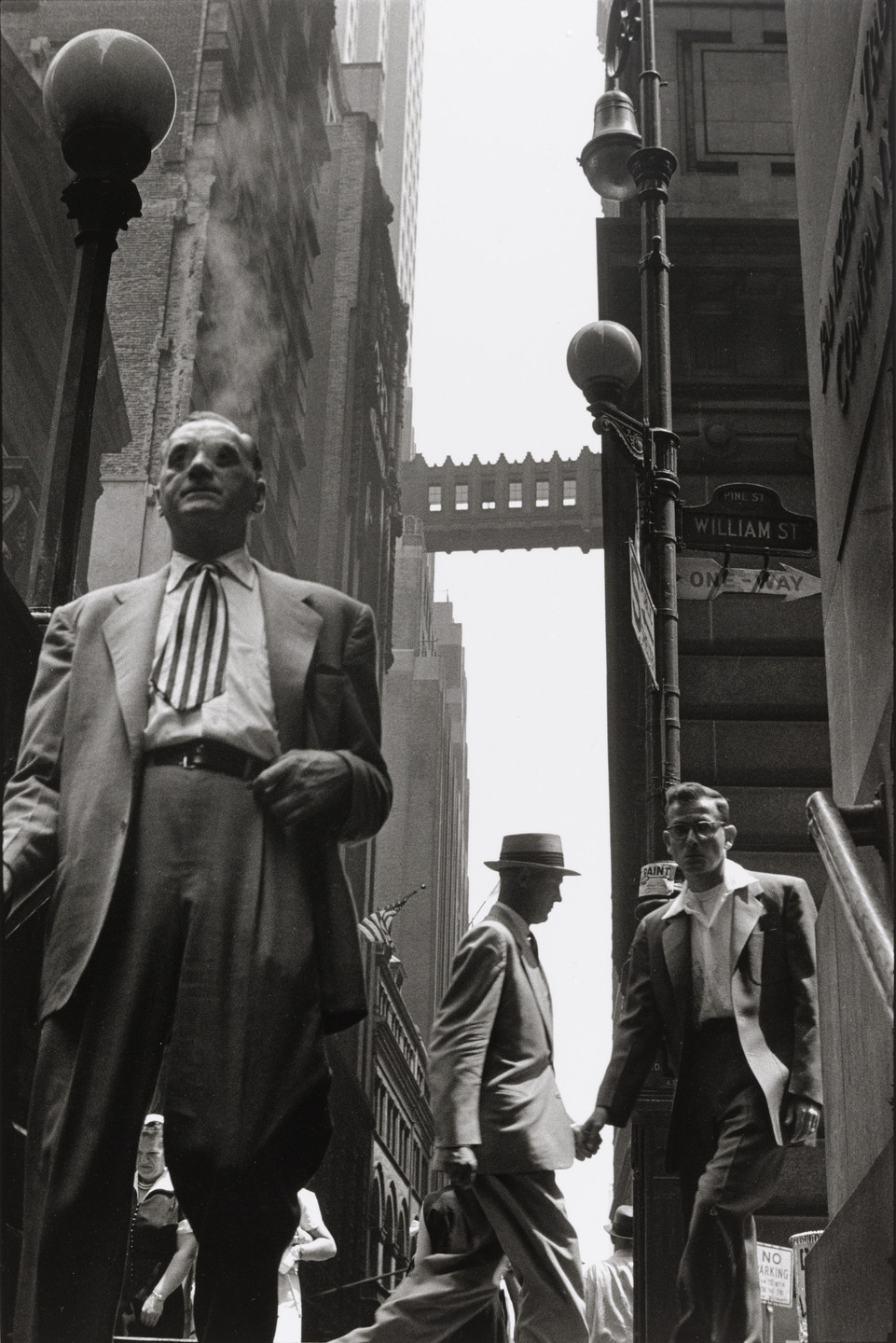 Leonard Freed. Wall Street, New York. 1956