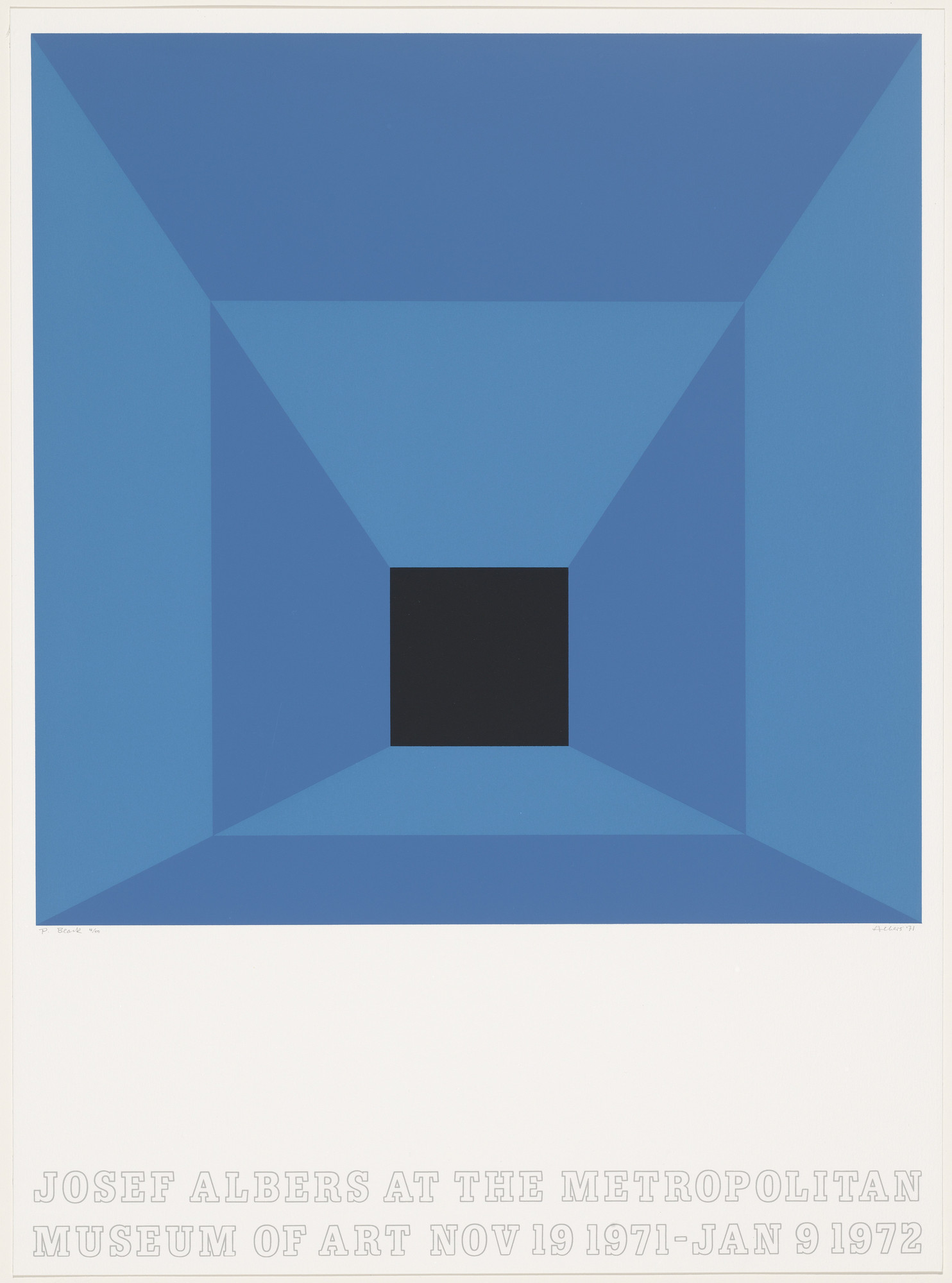 Josef Albers. P. Black