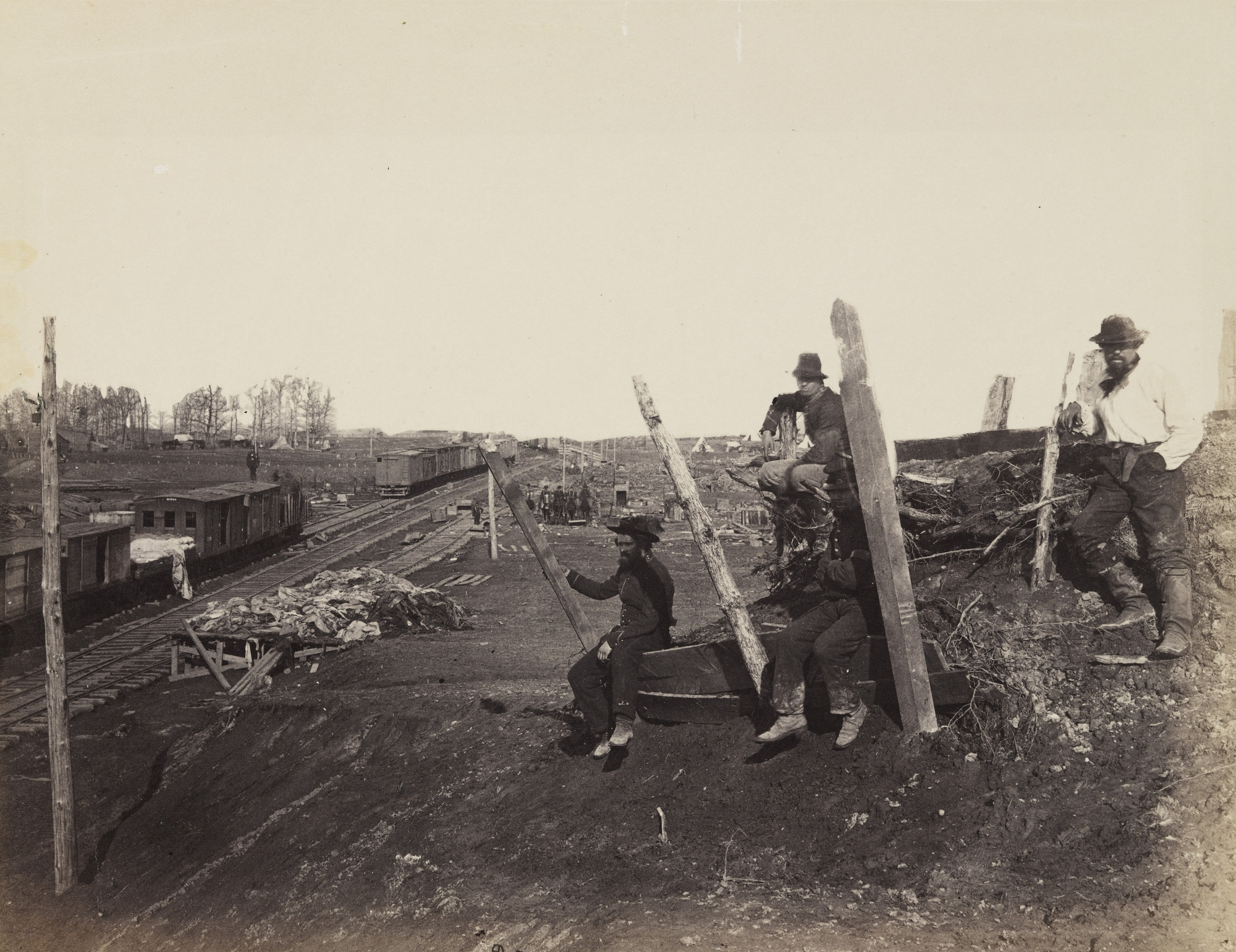 Alexander Gardner. Manassas Junction