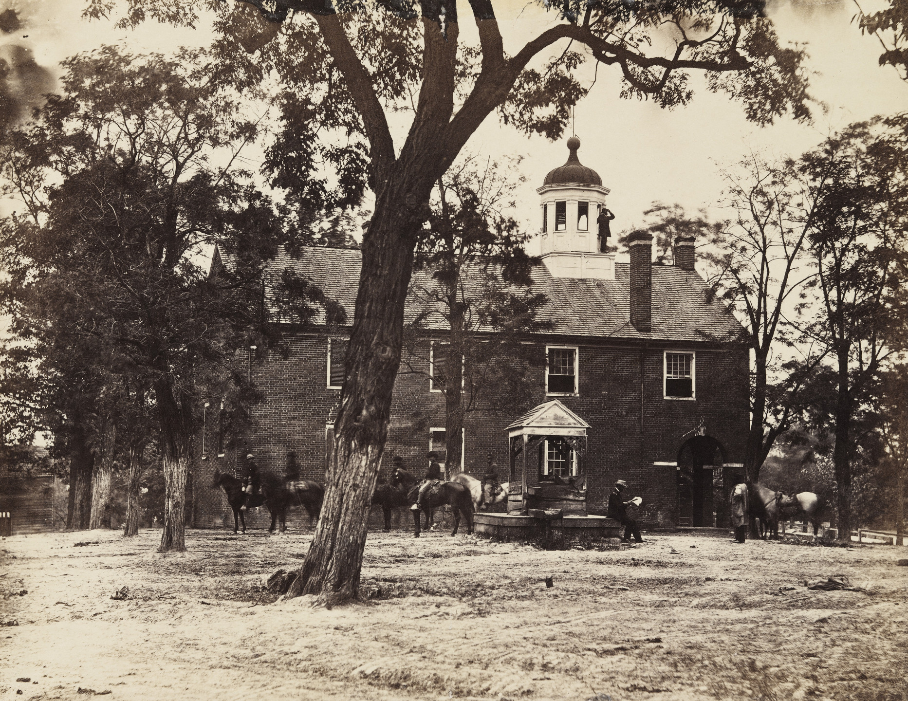 Alexander Gardner, Timothy O&#39;Sullivan. Fairfax Court-House. June 1863