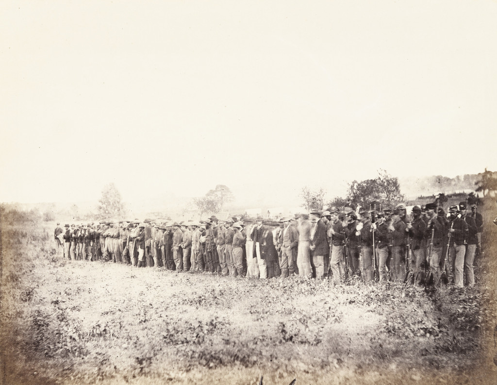 Group of Confederate Prisoners at Fairfax Court-House