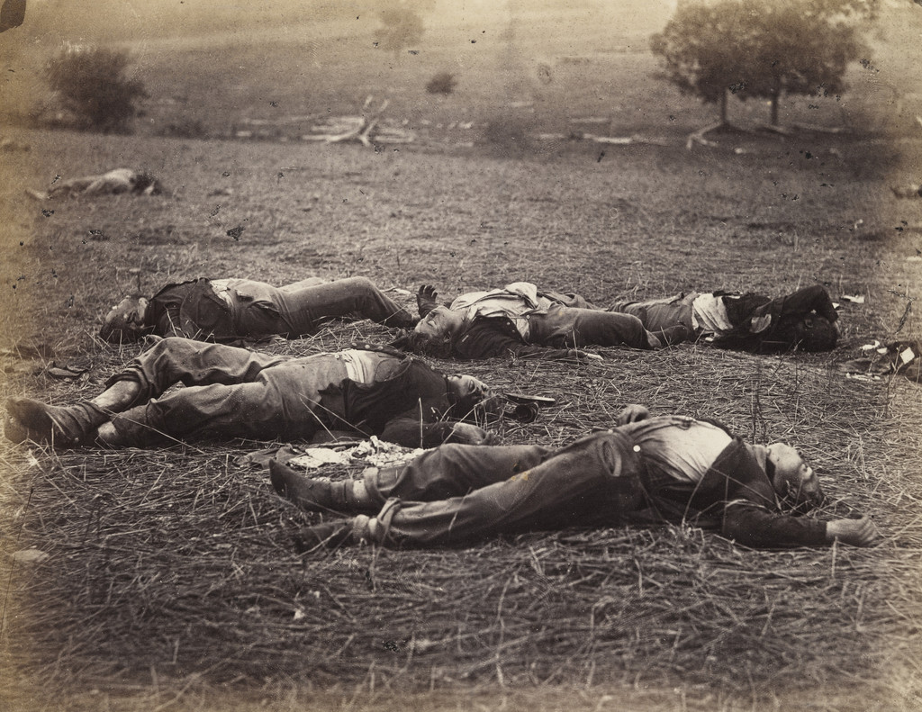 Field Where General Reynolds Fell, Gettysburg.