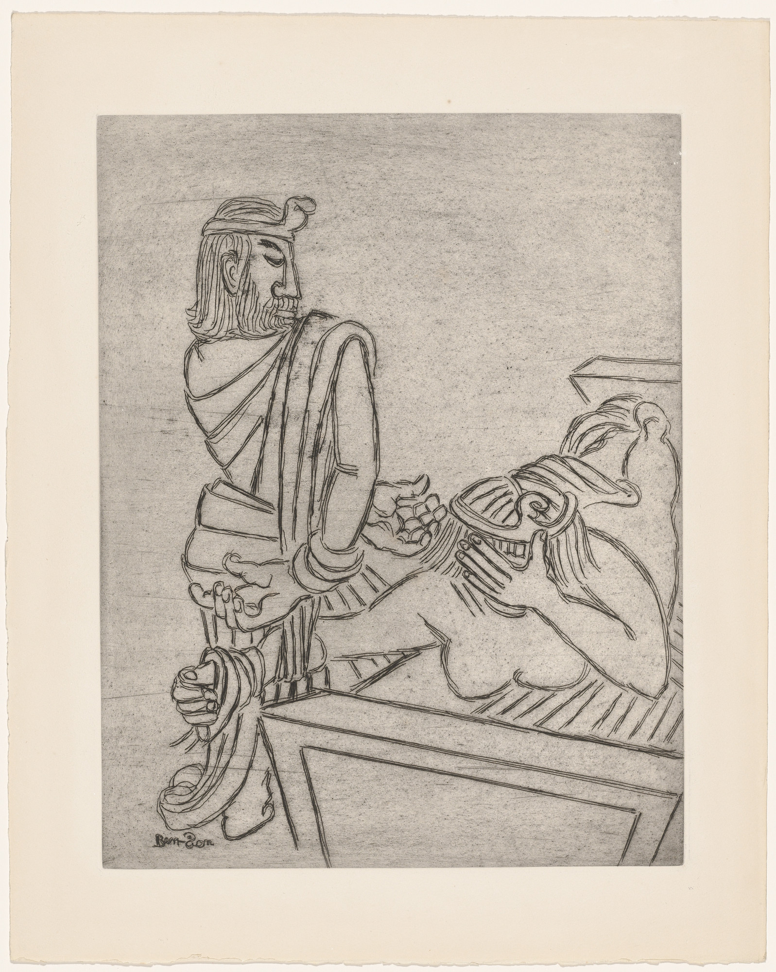 Ben-Zion. Untitled from Biblical Themes