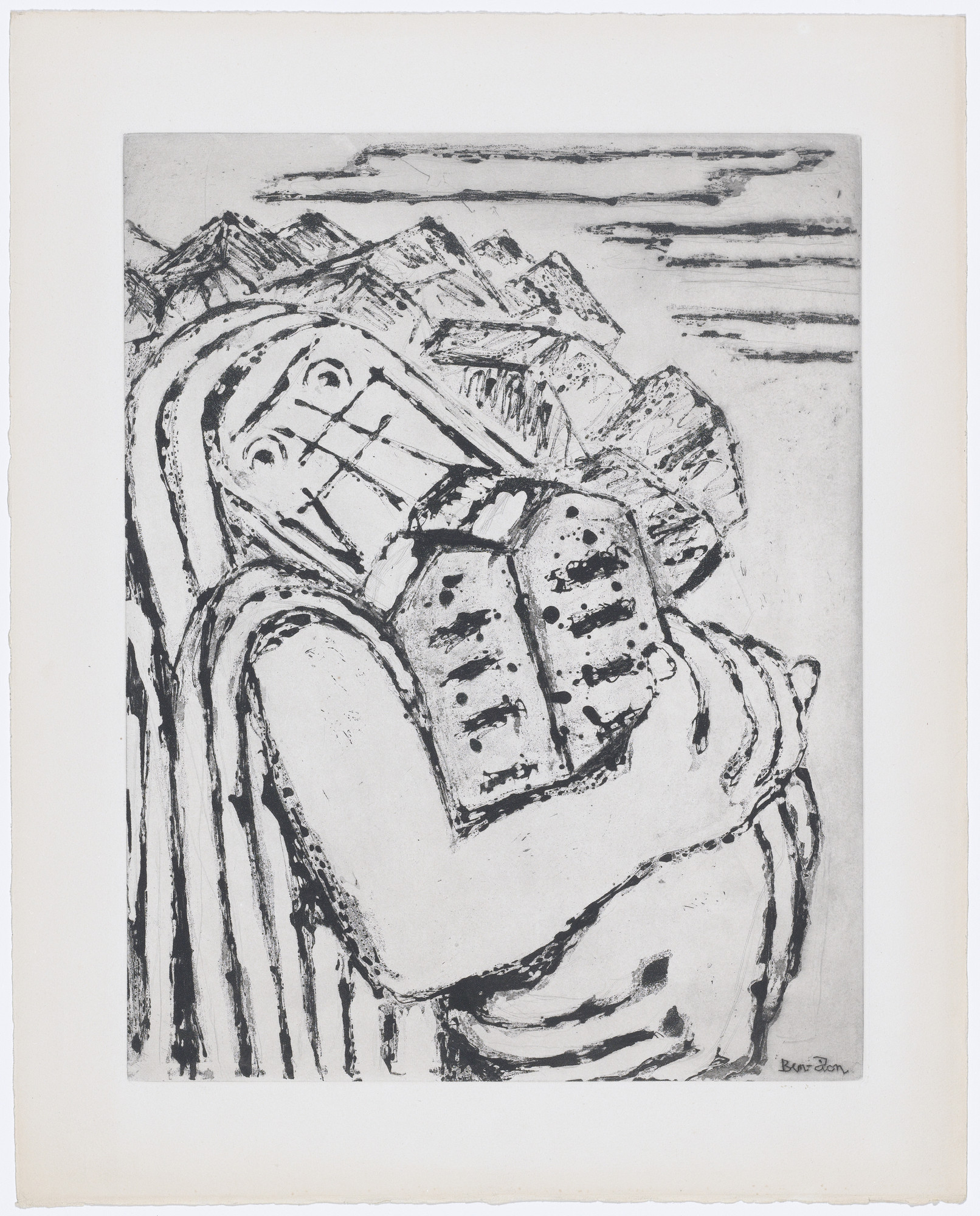 Ben-Zion. Untitled from Biblical Themes