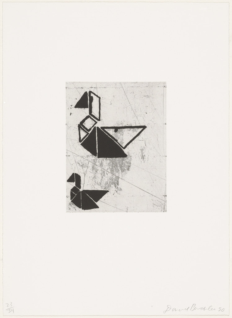 Untitled from Tangram, Donald Baechler, 1990