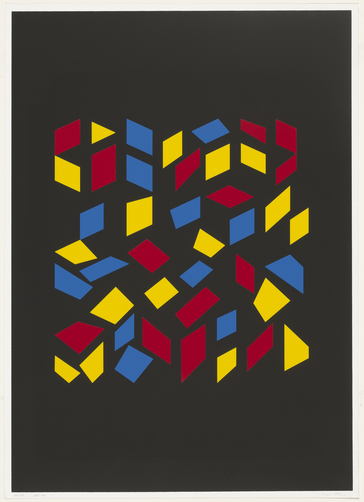 Anni Albers. Orchestra III from Connections. 1983 | MoMA