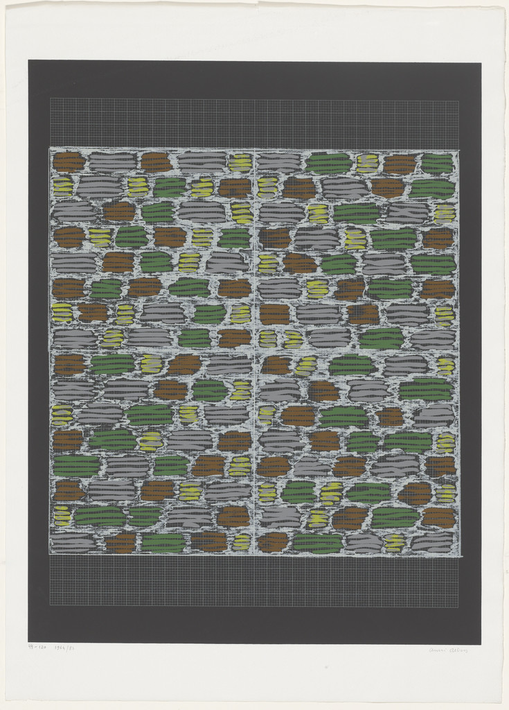 Study for Hooked Rug from Connections
