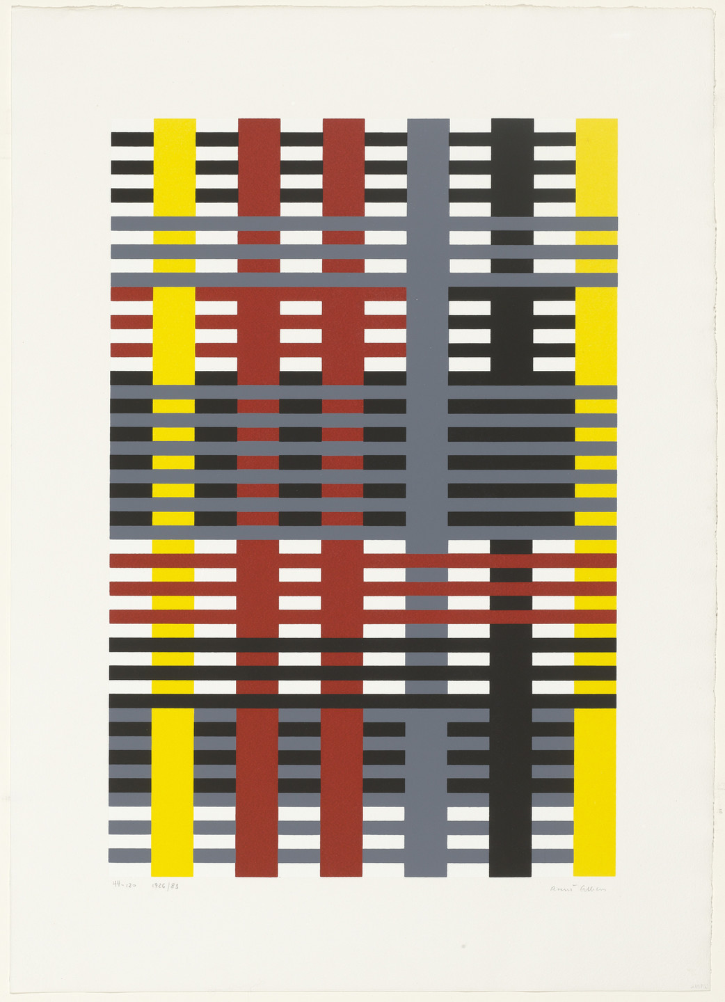 Anni Albers. Study for Unexecuted Wall Hanging from Connections