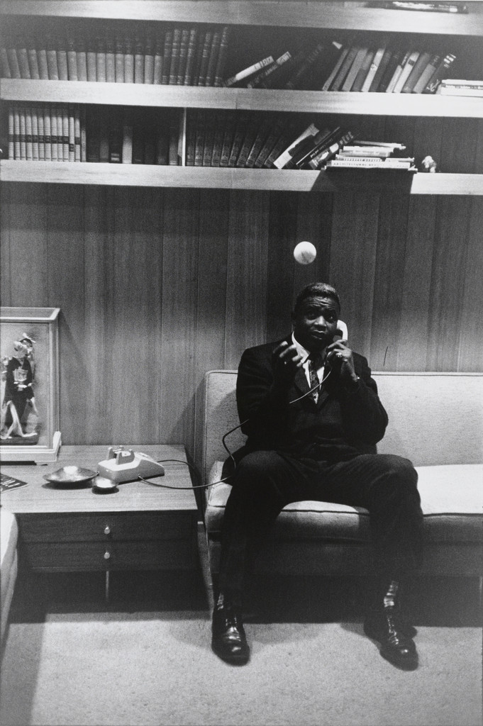 Jackie Robinson, at Home in Connecticut from the portfolio Big Shots